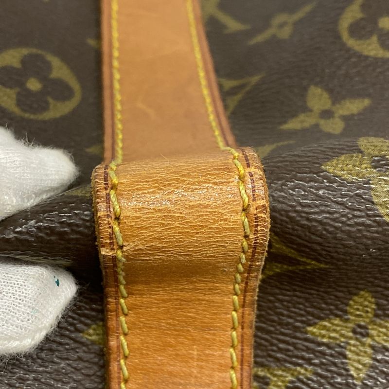 Louis Vuitton Boston Bag Monogram Keepall 55 M41424 Brown Men Women Unisex