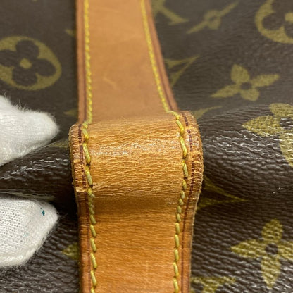 Louis Vuitton Boston Bag Monogram Keepall 55 M41424 Brown Men Women Unisex