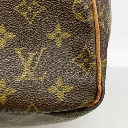 Louis Vuitton Boston Bag Monogram Keepall 55 M41424 Brown Men Women Unisex