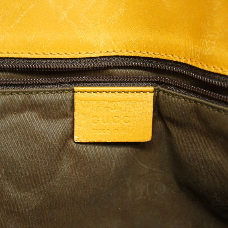 Gucci Tote Bag GG Canvas 002 1098 Canvas Beige Brown Gold Hardware Women's