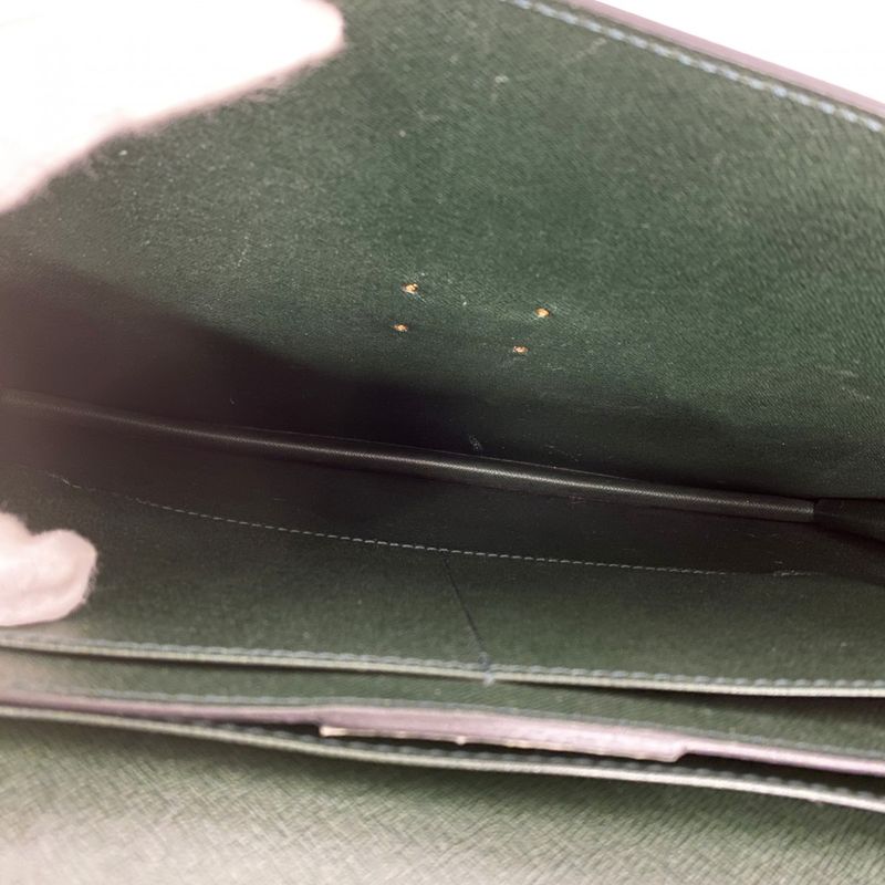 Louis Vuitton Briefcase Taiga Serviette Moscova M30034 Epi Sea Men's