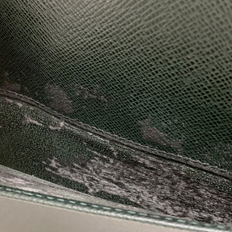 Louis Vuitton Briefcase Taiga Serviette Moscova M30034 Epi Sea Men's