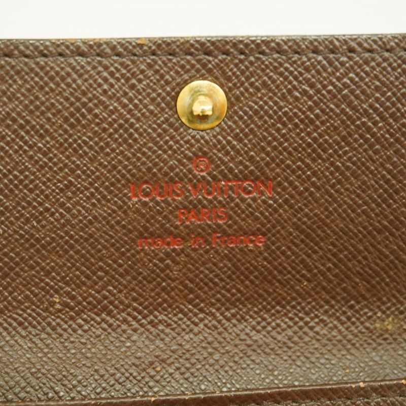 Louis Vuitton Key Case Damier Multicles 4 N62631 Ebene Men's Women's Unisex