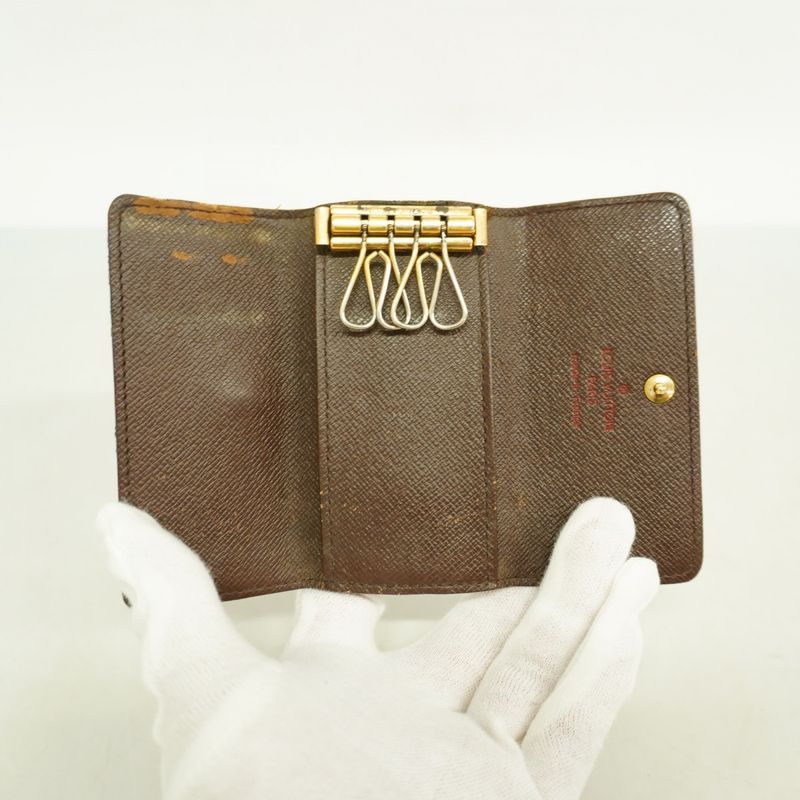 Louis Vuitton Key Case Damier Multicles 4 N62631 Ebene Men's Women's Unisex