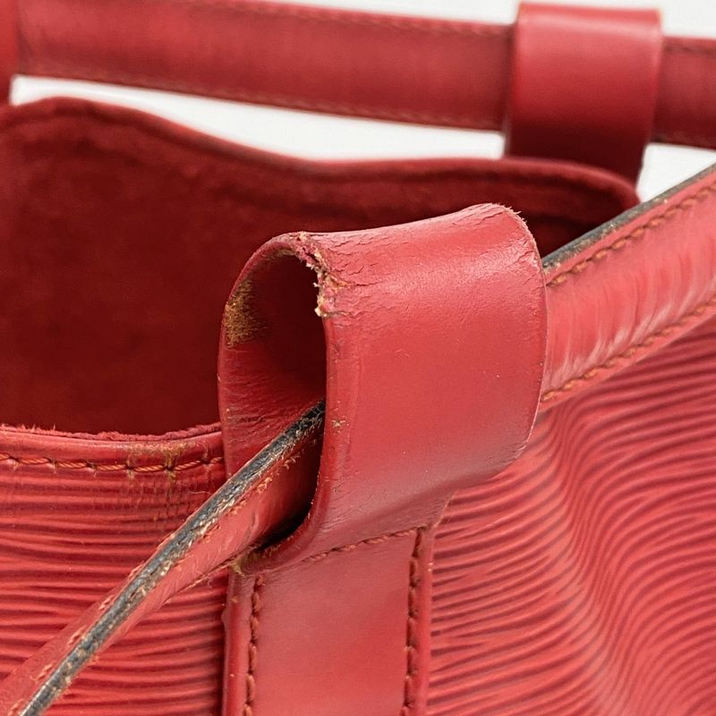 Louis Vuitton Shoulder Bag Epi Randonnée PM M52357 Castilian Red Ladies