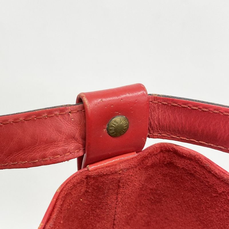 Louis Vuitton Shoulder Bag Epi Randonnée PM M52357 Castilian Red Ladies