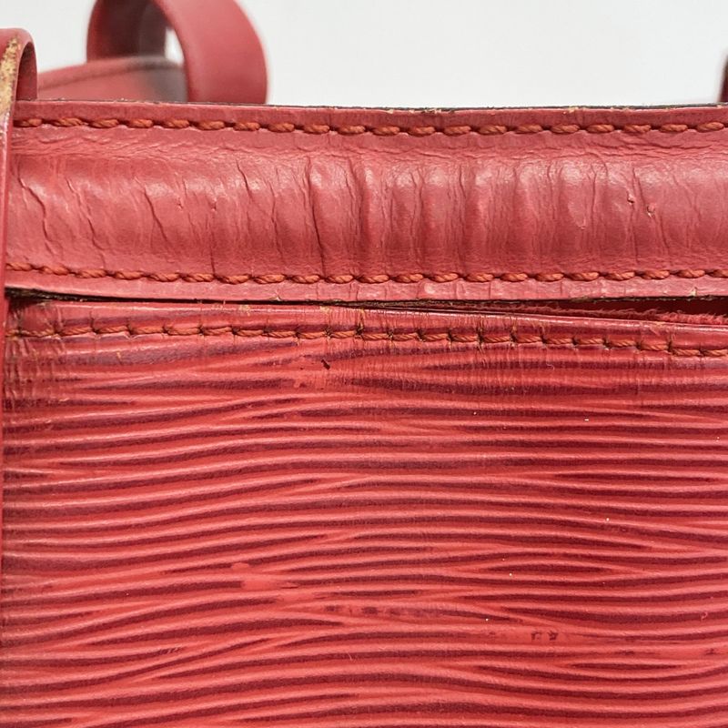 Louis Vuitton Shoulder Bag Epi Randonnée PM M52357 Castilian Red Ladies