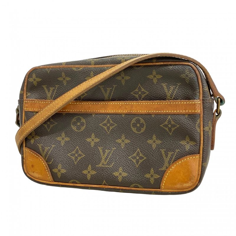 Louis Vuitton Shoulder Bag Monogram Trocadero 24 M51276 Brown Ladies