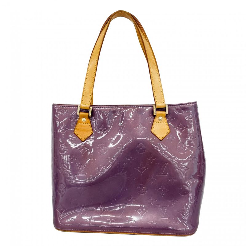 Louis Vuitton Tote Bag Vernis Houston M91093 Violet Ladies