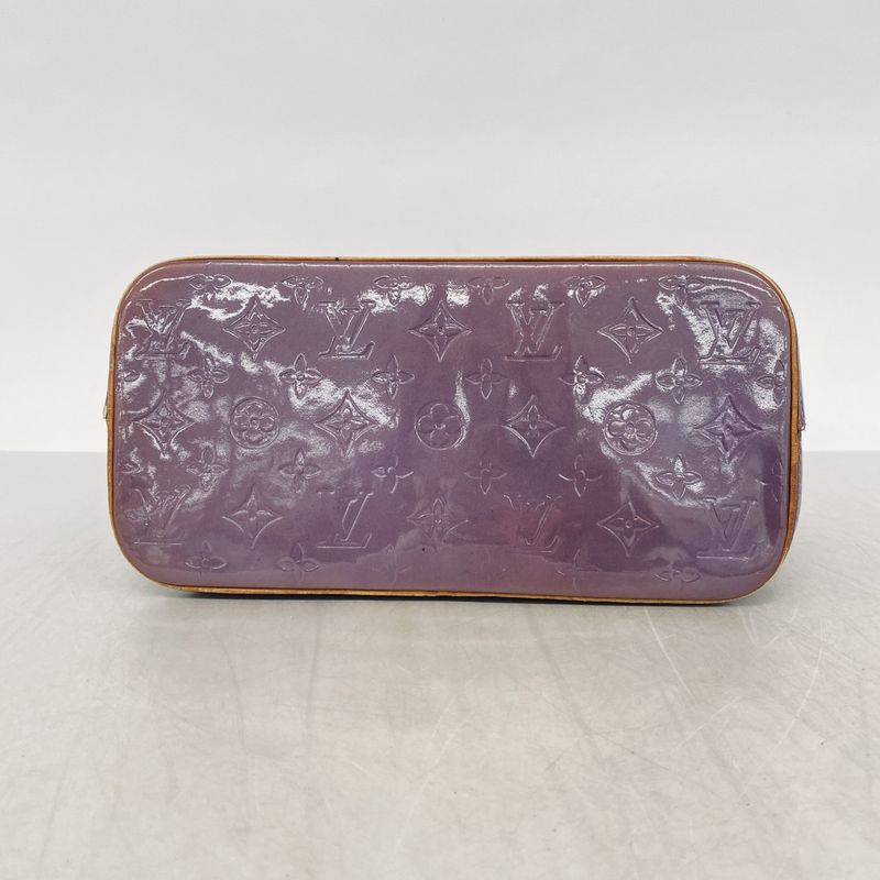 Louis Vuitton Tote Bag Vernis Houston M91093 Violet Ladies