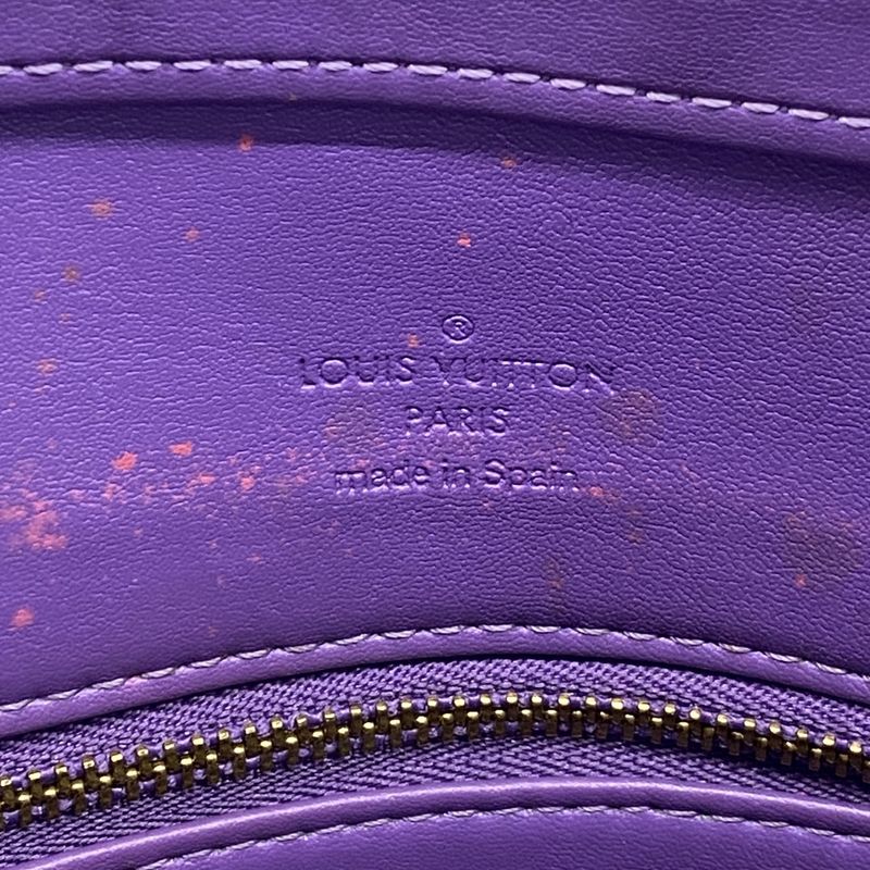 Louis Vuitton Tote Bag Vernis Houston M91093 Violet Ladies