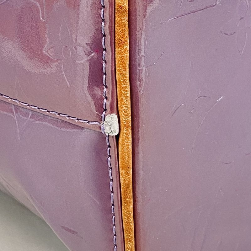 Louis Vuitton Tote Bag Vernis Houston M91093 Violet Ladies