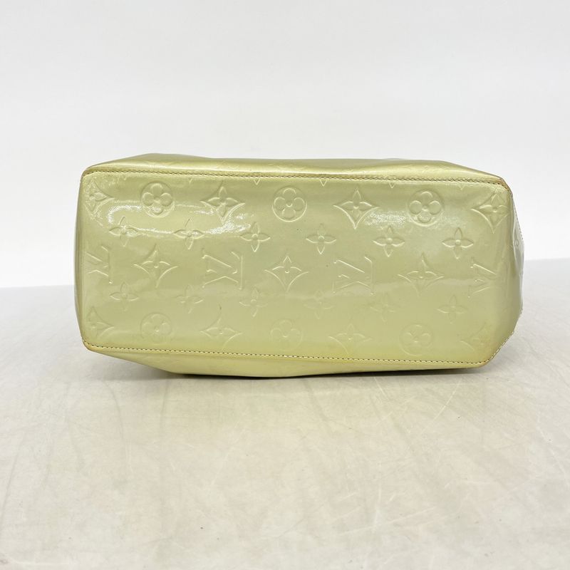 Louis Vuitton Tote Bag Vernis Lead MM M91142 Gris Ladies