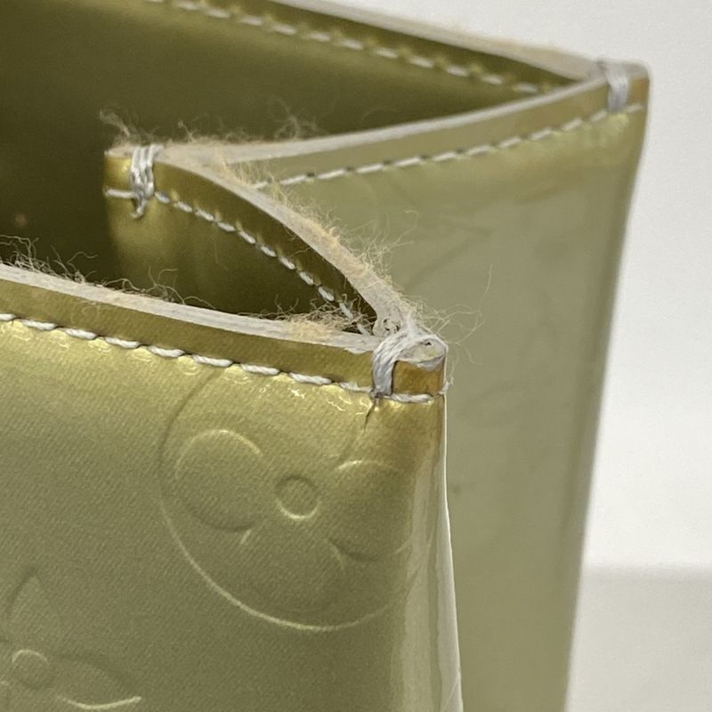 Louis Vuitton Tote Bag Vernis Lead MM M91142 Gris Ladies