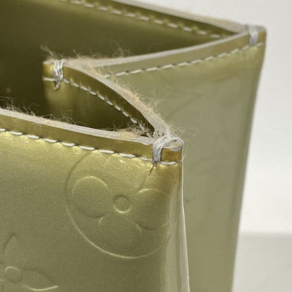 Louis Vuitton Tote Bag Vernis Lead MM M91142 Gris Ladies