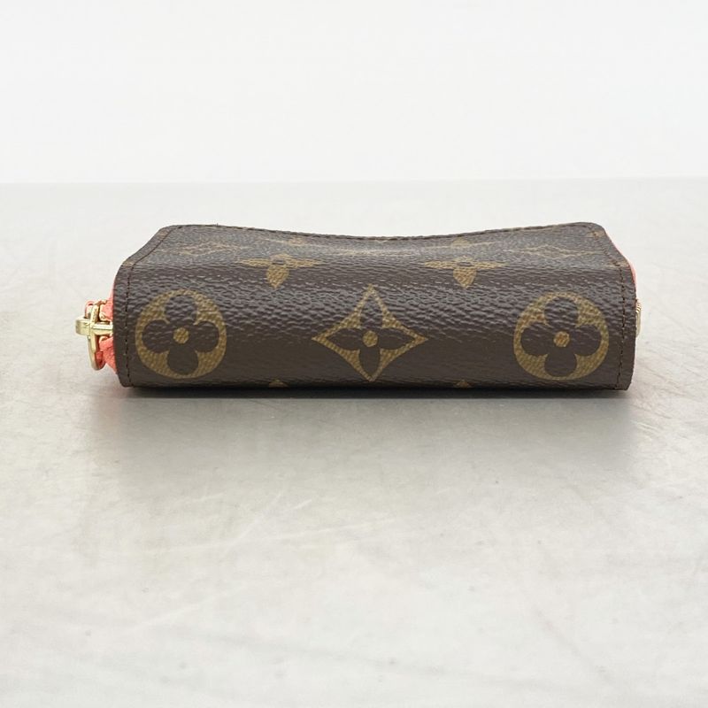 Louis Vuitton Card Case Monogram Multicult M60908 Brown Pimon Ladies