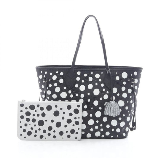 Louis Vuitton Tote Bag × Yayoi Kusama Neverfull MM Infinity Dot M46390 Noir