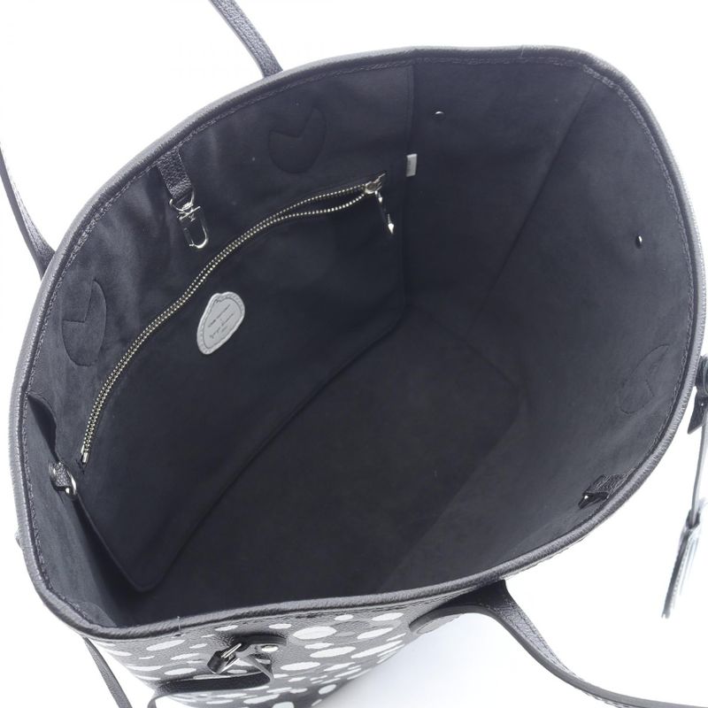 Louis Vuitton Tote Bag × Yayoi Kusama Neverfull MM Infinity Dot M46390 Noir