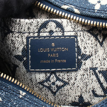 Louis Vuitton Handbag Square Bag Monogram Jacquard Denim M59611 Blue Denim