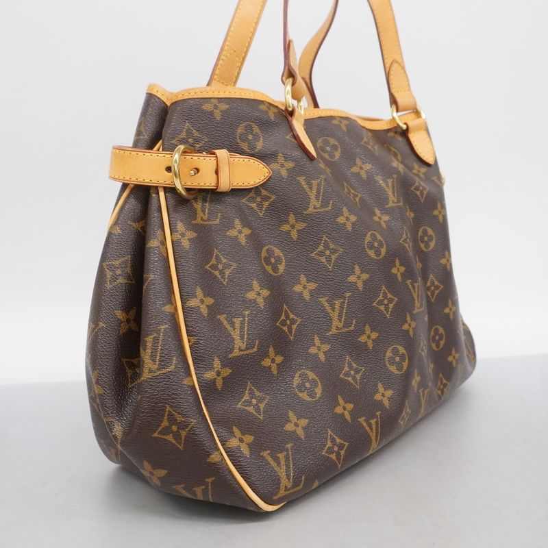 Louis Vuitton Tote Bag Monogram Batignolles Horizontal M51154 Brown Women's