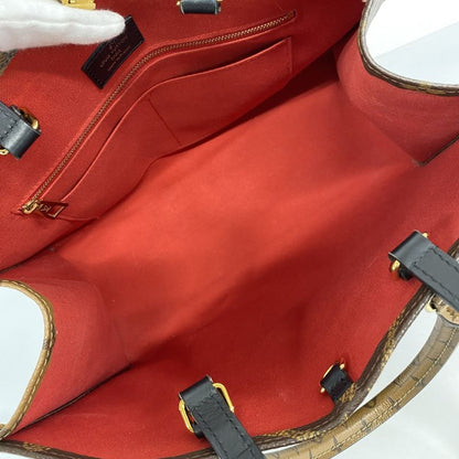 Louis Vuitton Tote Bag Monogram Giant Reverse On The Go MM M45321 Brown 2way