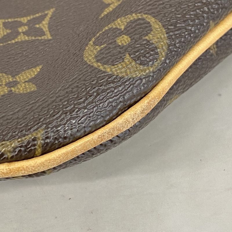 Louis Vuitton Shoulder Bag Monogram Pochette Bosfall M40044 Brown Ladies