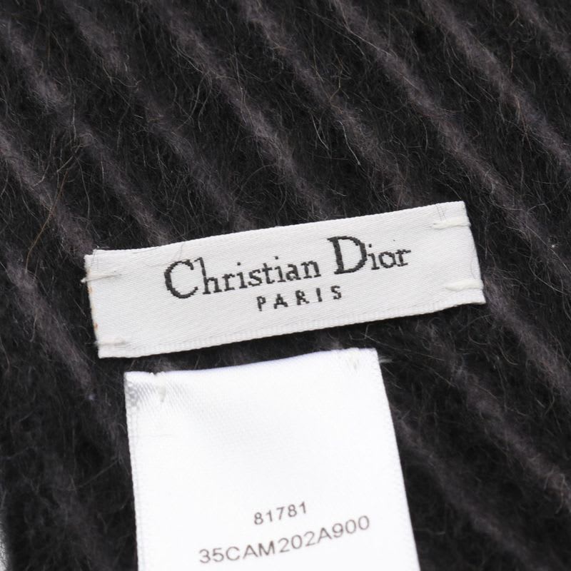 Dior Muffler Gray Other A Scarf
