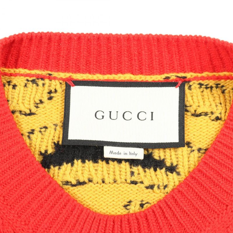 Gucci Knit Peanuts Snoopy Wool Sweater Men's