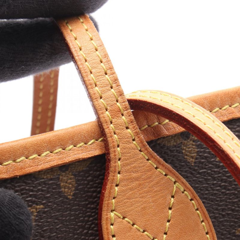 Louis Vuitton Tote Bag Neverfull MM Monogram Lovelock M44364 PVC Coated Canvas