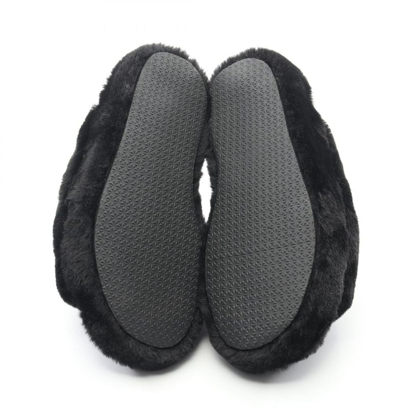 Versace Sandals Medusa Zsl000005zpl00011 Black Other Slippers Women's