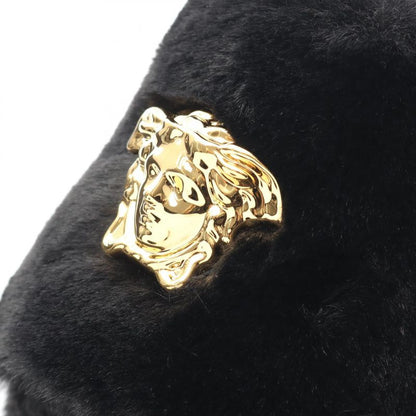 Versace Sandals Medusa Zsl000005zpl00011 Black Other Slippers Women's