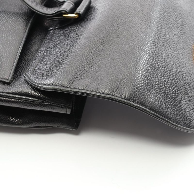 Chanel Chanel Rucksack Sac Backpack Black Caviar Leather