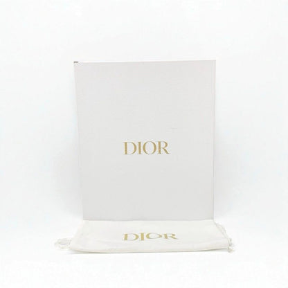 Christian Dior Arcade Boots Short Shoes Leather Black Logo Lace Up Zip