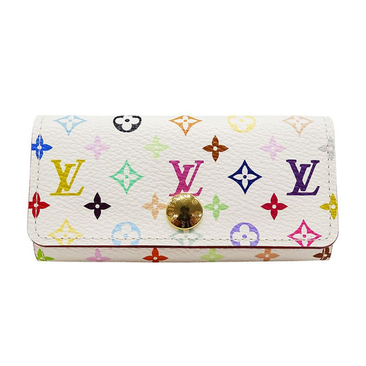 Louis Vuitton Key Case Women's Brand Monogram Multicanvas Multicles 4 Multicolor