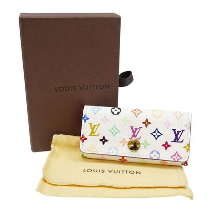 Louis Vuitton Key Case Women's Brand Monogram Multicanvas Multicles 4 Multicolor