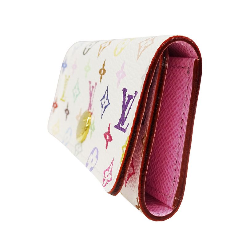 Louis Vuitton Key Case Women's Brand Monogram Multicanvas Multicles 4 Multicolor