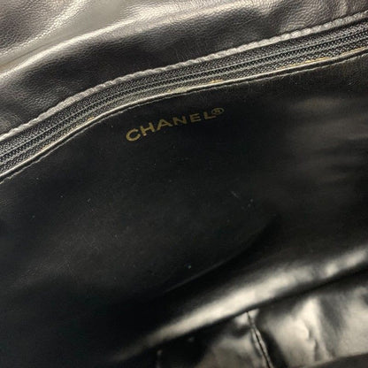 Chanel Chanel Bag Backpack Rucksack Black Gold Quilted Turn Lock