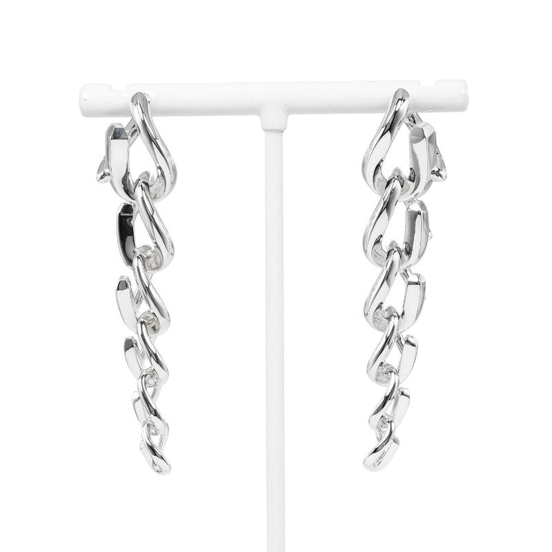 [tiffany & Co] Tiffany & Co Forge Drop Link High Polished Silver 925 Women's