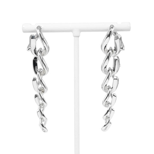 [tiffany & Co] Tiffany & Co Forge Drop Link High Polished Silver 925 Women's