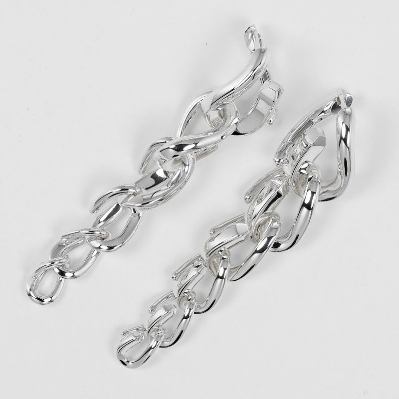 [tiffany & Co] Tiffany & Co Forge Drop Link High Polished Silver 925 Women's