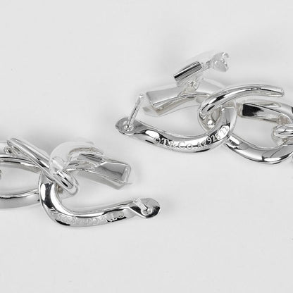 [tiffany & Co] Tiffany & Co Forge Drop Link High Polished Silver 925 Women's
