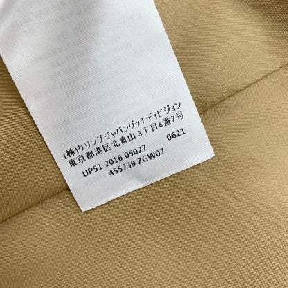 Gucci Outer Coat Long Chester Wool Beige