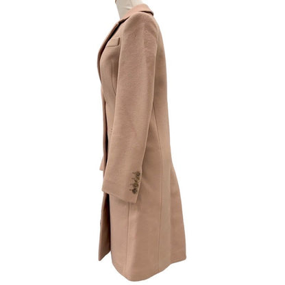 Gucci Outer Coat Long Chester Wool Beige
