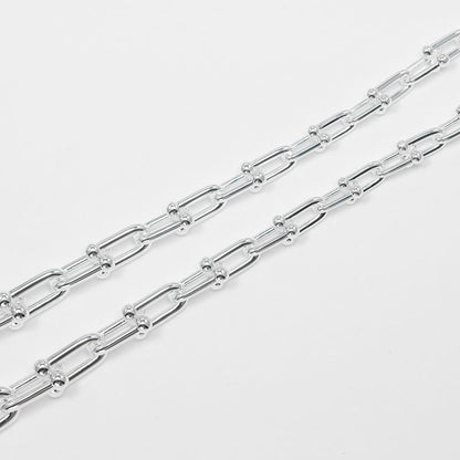[tiffany & Co] Tiffany & Co Hardware Graduated Link Silver 925 Women's 106.5g