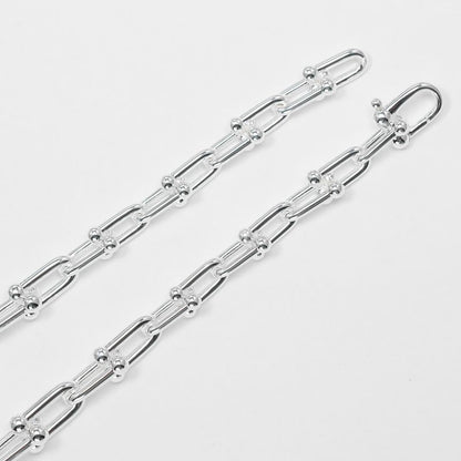 [tiffany & Co] Tiffany & Co Hardware Graduated Link Silver 925 Women's 106.5g
