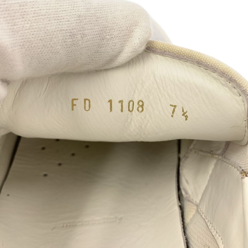 Louis Vuitton Trocadero Line Monogram Leather Slip-on Sneakers 7 1 2