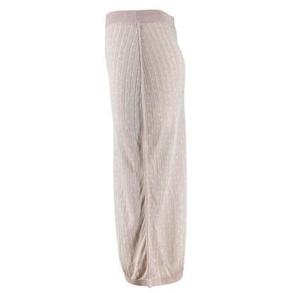 Fendi 2022 Length Tight Knit Skirt Baby Pink 40