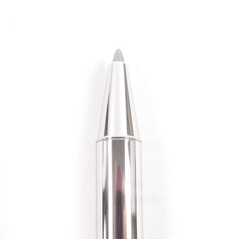 Cartier Must De 2 C Decor Twist Ballpoint Pen Silver With Case