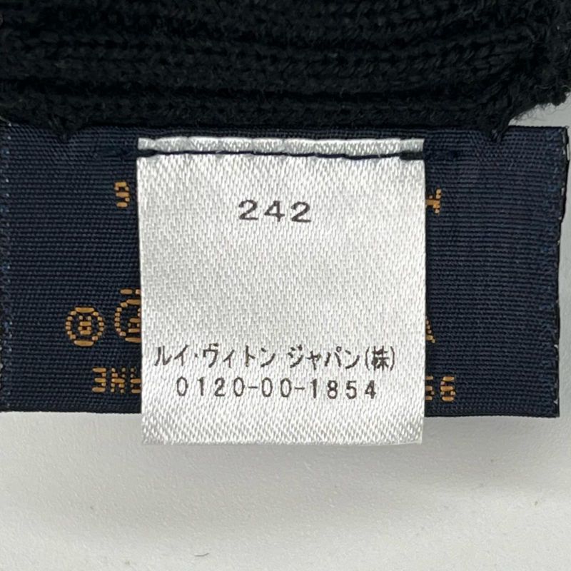 ▲louis Vuitton M70006 Gon Petit Damier Wool Gloves Black With Box Made In Italy