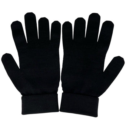 ▲louis Vuitton M70006 Gon Petit Damier Wool Gloves Black With Box Made In Italy